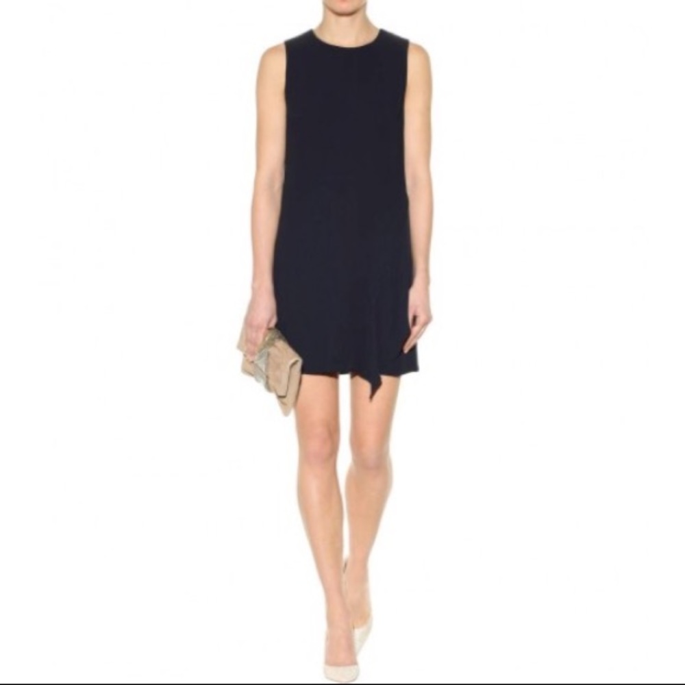Diane Von Furstenberg Dark Navy Dress Size 4 NWOT
